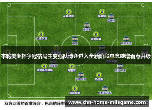本轮美洲杯争冠格局生变强队博弈进入全新阶段悬念陡增看点升级